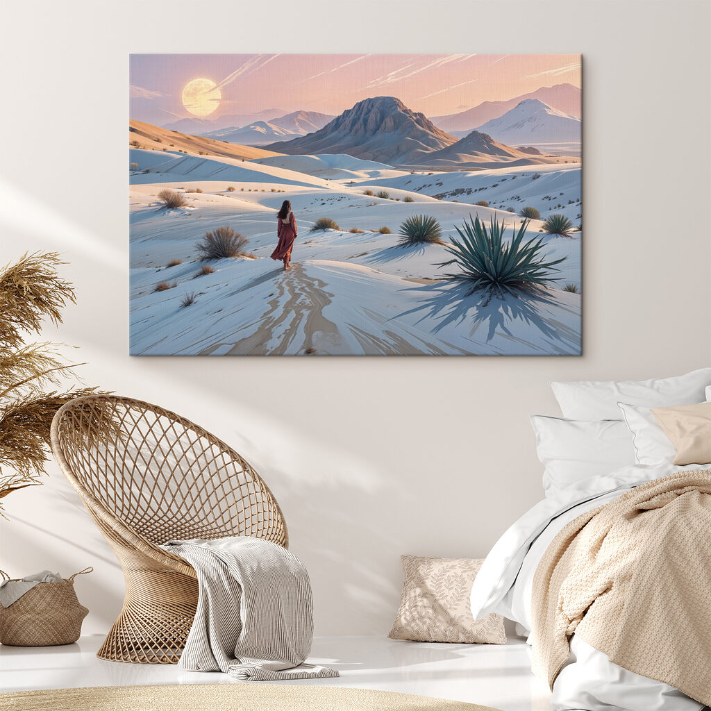 Spuren in blasser Wüste — Interieur 1