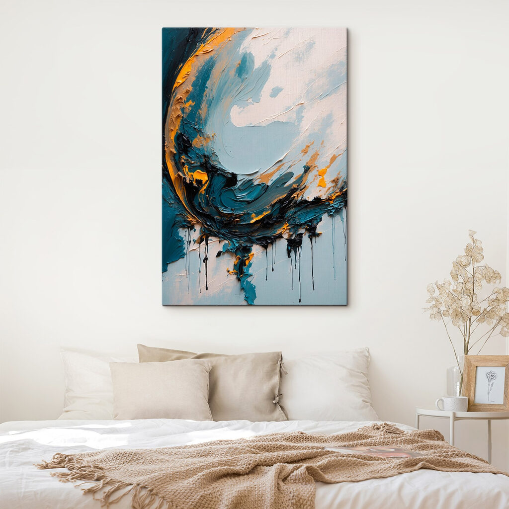 Welle aus Farbe — Interieur 4
