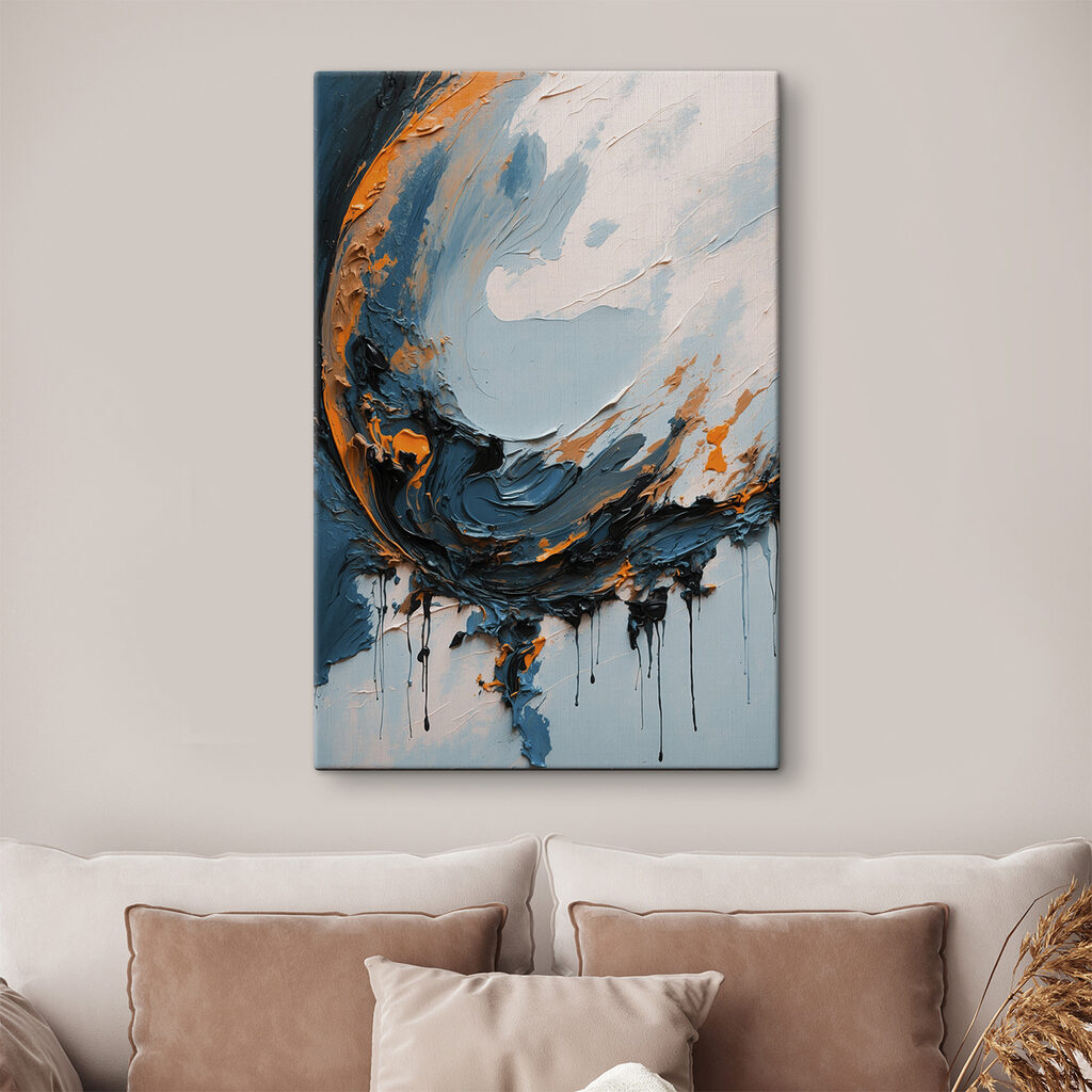 Welle aus Farbe — Interieur 2