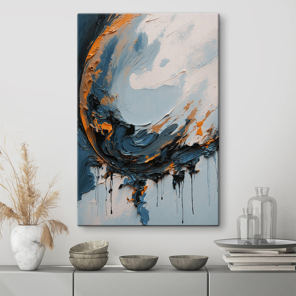 Welle aus Farbe — Interieur 1