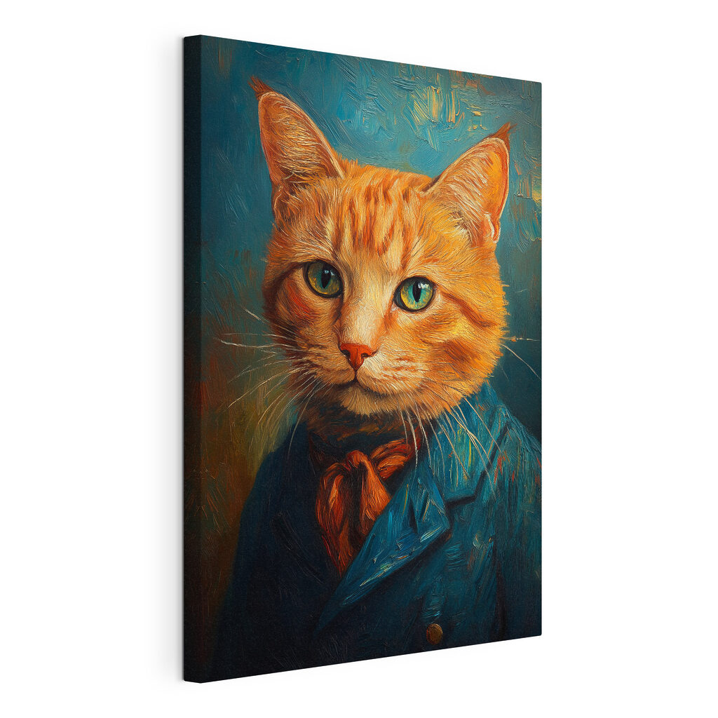 Katze im Abendanzug — Produktansicht