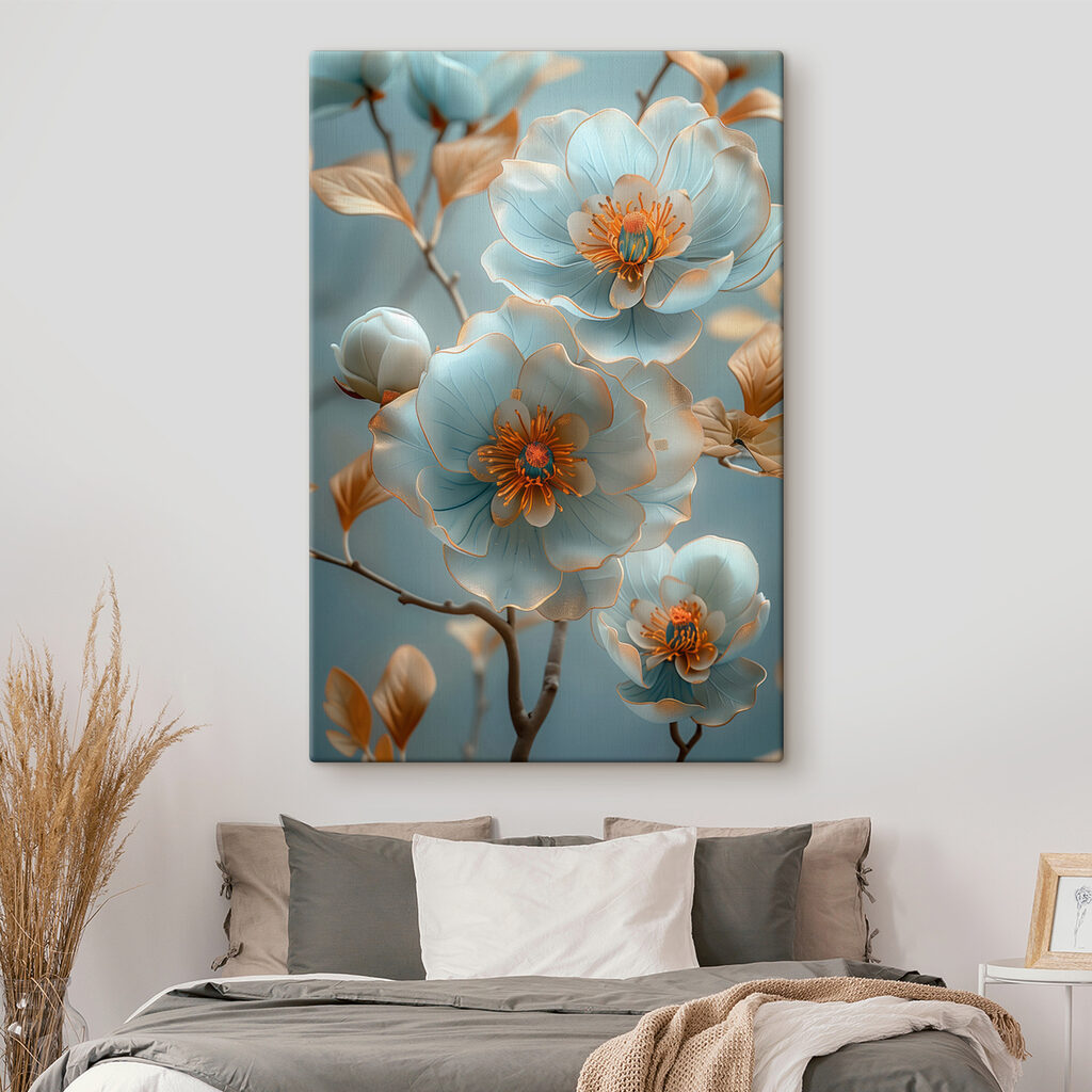 Blaue Blüten, goldene Zweige — Interieur 2