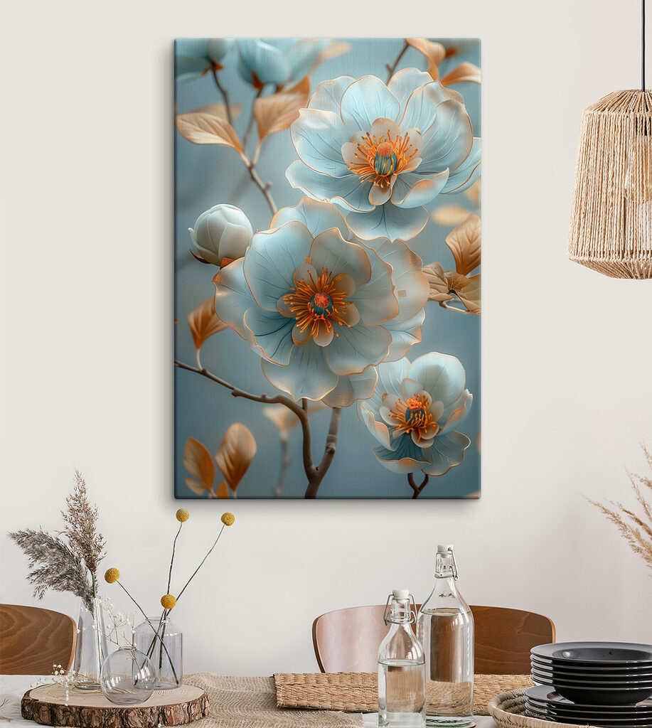 Blaue Blüten, goldene Zweige — Interieur 3
