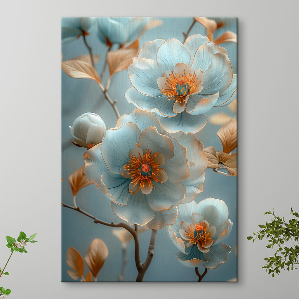 Blaue Blüten, goldene Zweige — Interieur 1