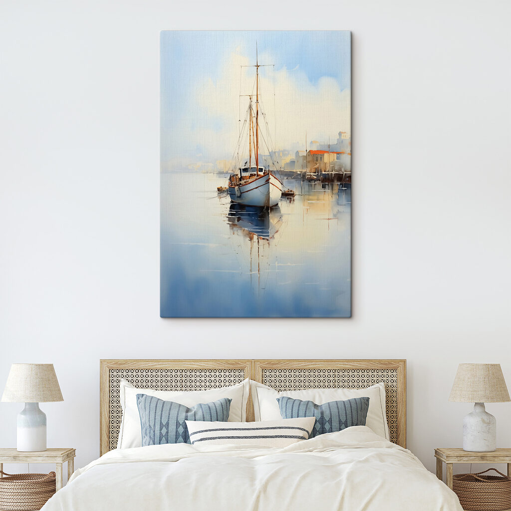 Segelboot in der Morgenstille — Interieur 2