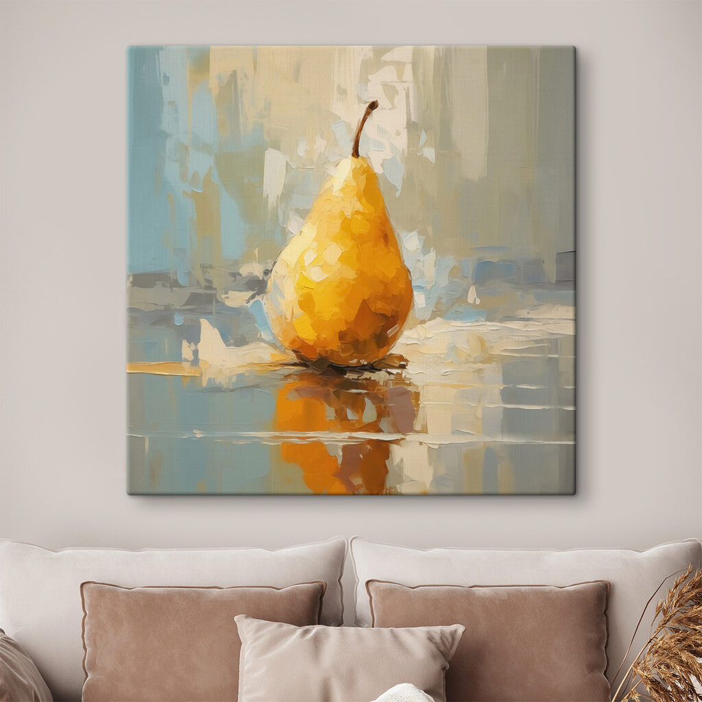 Gelbe Birne mit Spiegelung — Interieur 1