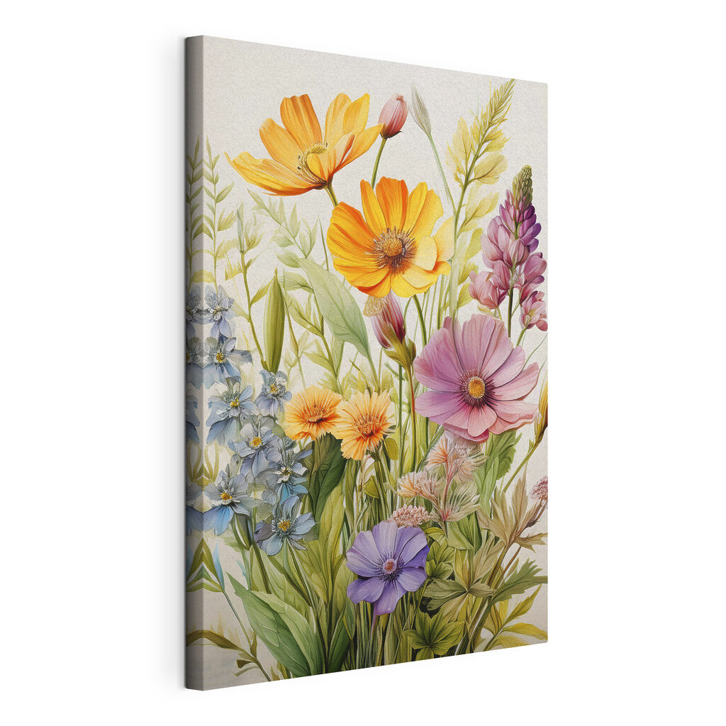 Illustrierte Wildblumen — Produktansicht