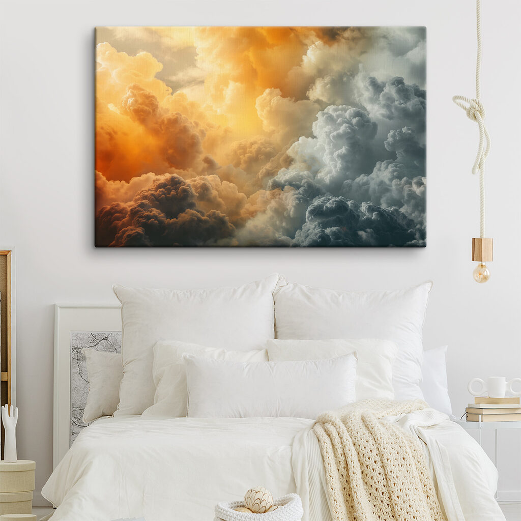 Sonnenlicht bricht durch Wolken — Interieur 2
