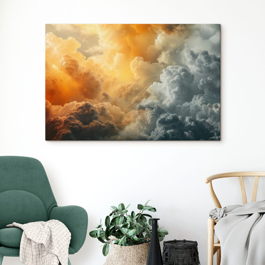 Sonnenlicht bricht durch Wolken — Interieur 1