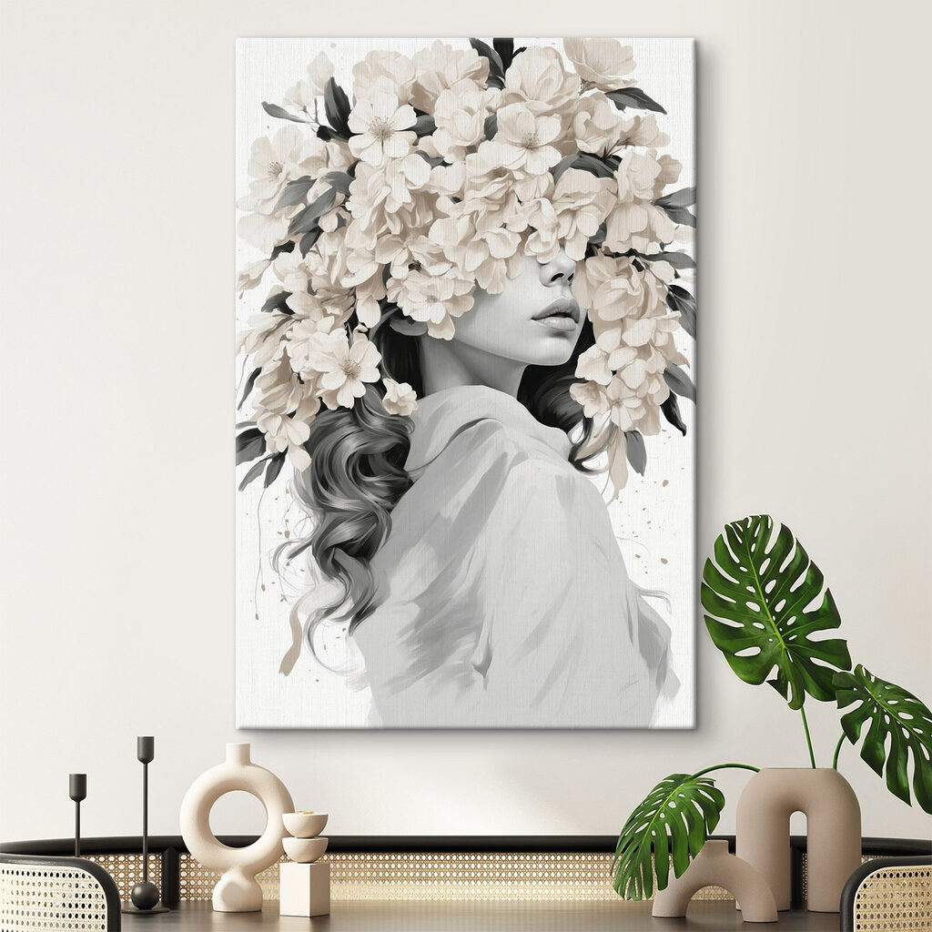Ihr Blick hinter Blüten — Interieur 4