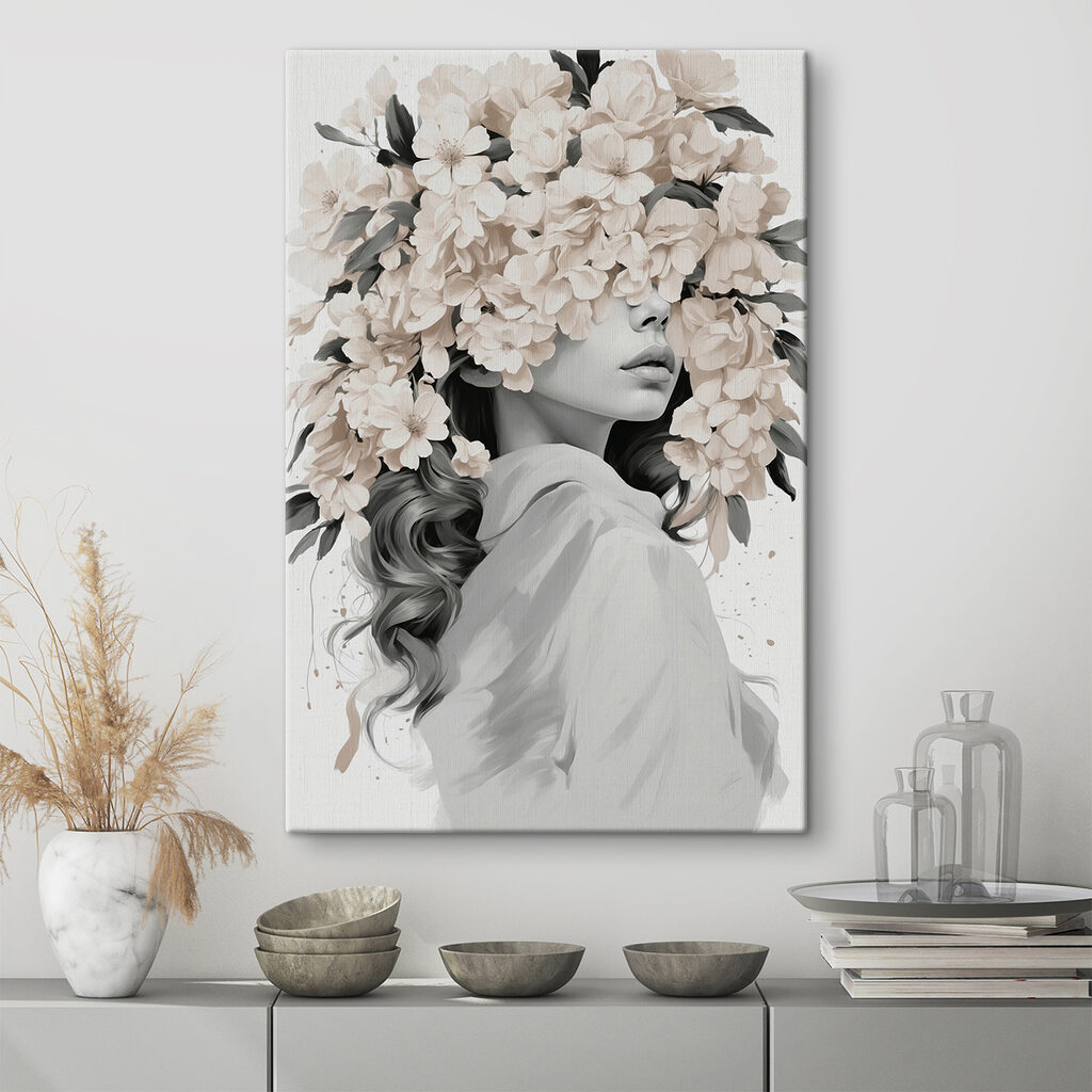 Ihr Blick hinter Blüten — Interieur 3