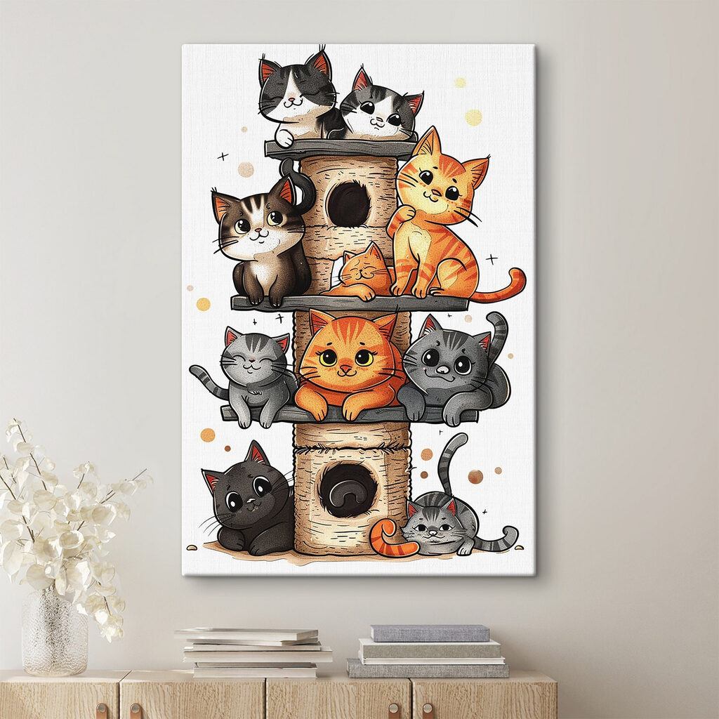 Katzen beieinander — Interieur 3