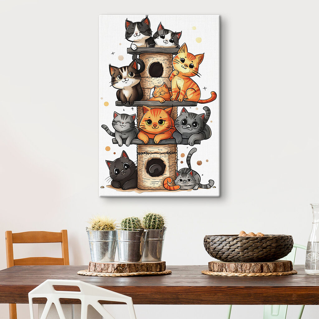 Katzen beieinander — Interieur 1