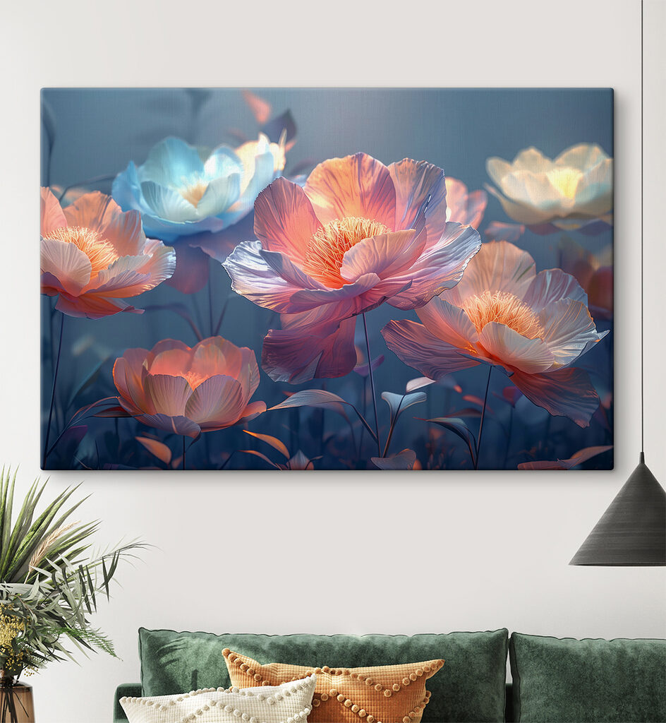 Blumen im Abendschimmer — Interieur 3