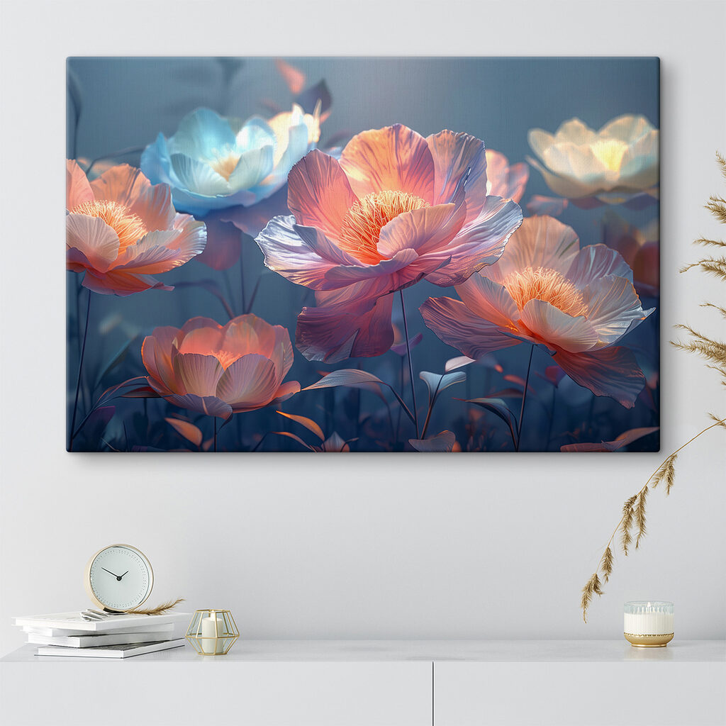 Blumen im Abendschimmer — Interieur 1