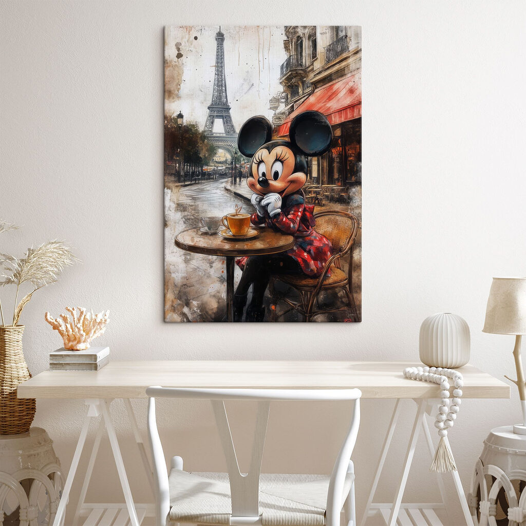 Mickey im Pariser Café — Interieur 4
