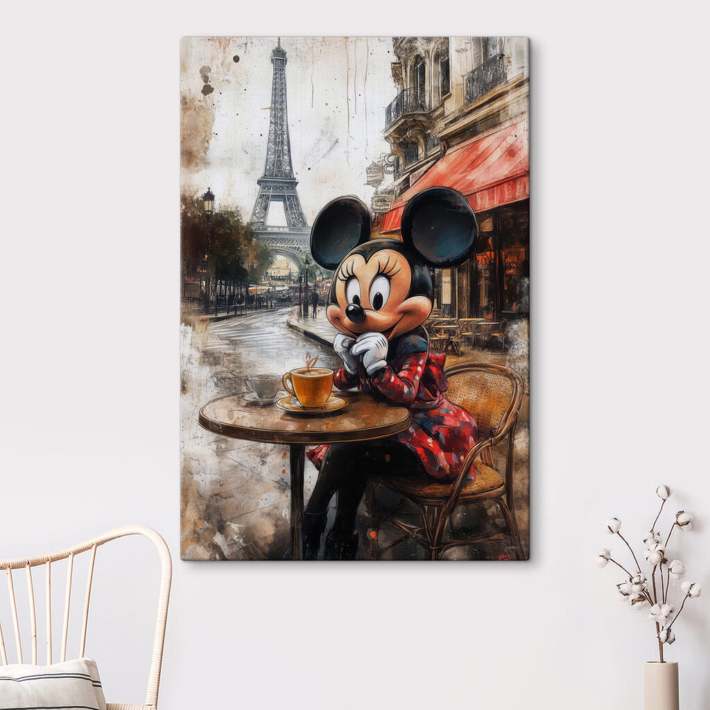 Mickey im Pariser Café — Interieur 2