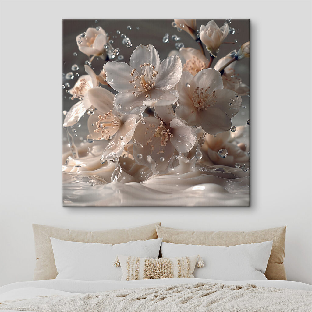 Blüten zwischen Tropfen — Interieur 2