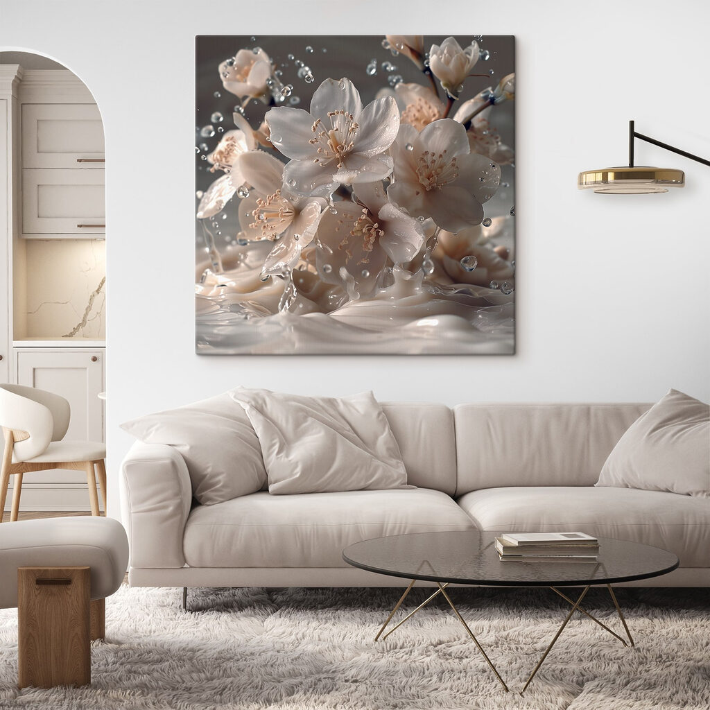 Blüten zwischen Tropfen — Interieur 4