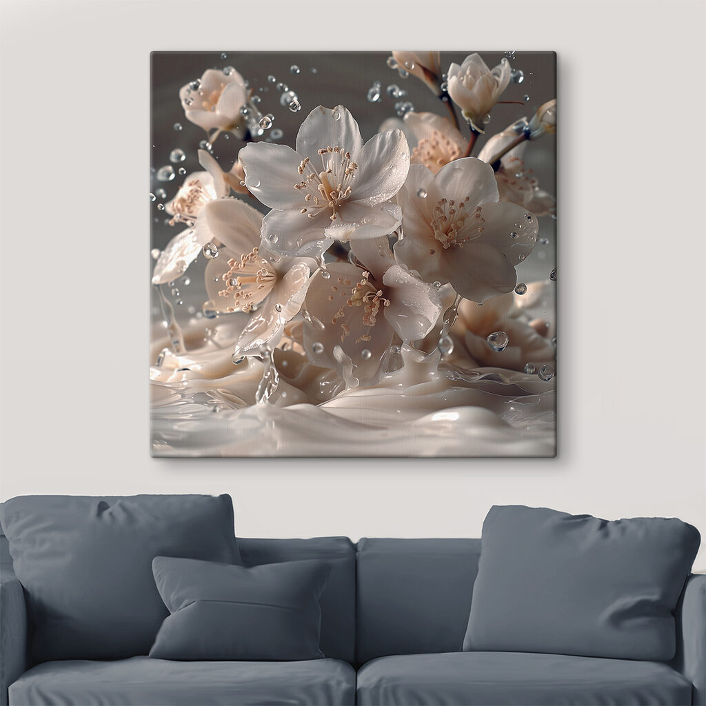 Blüten zwischen Tropfen — Interieur 3