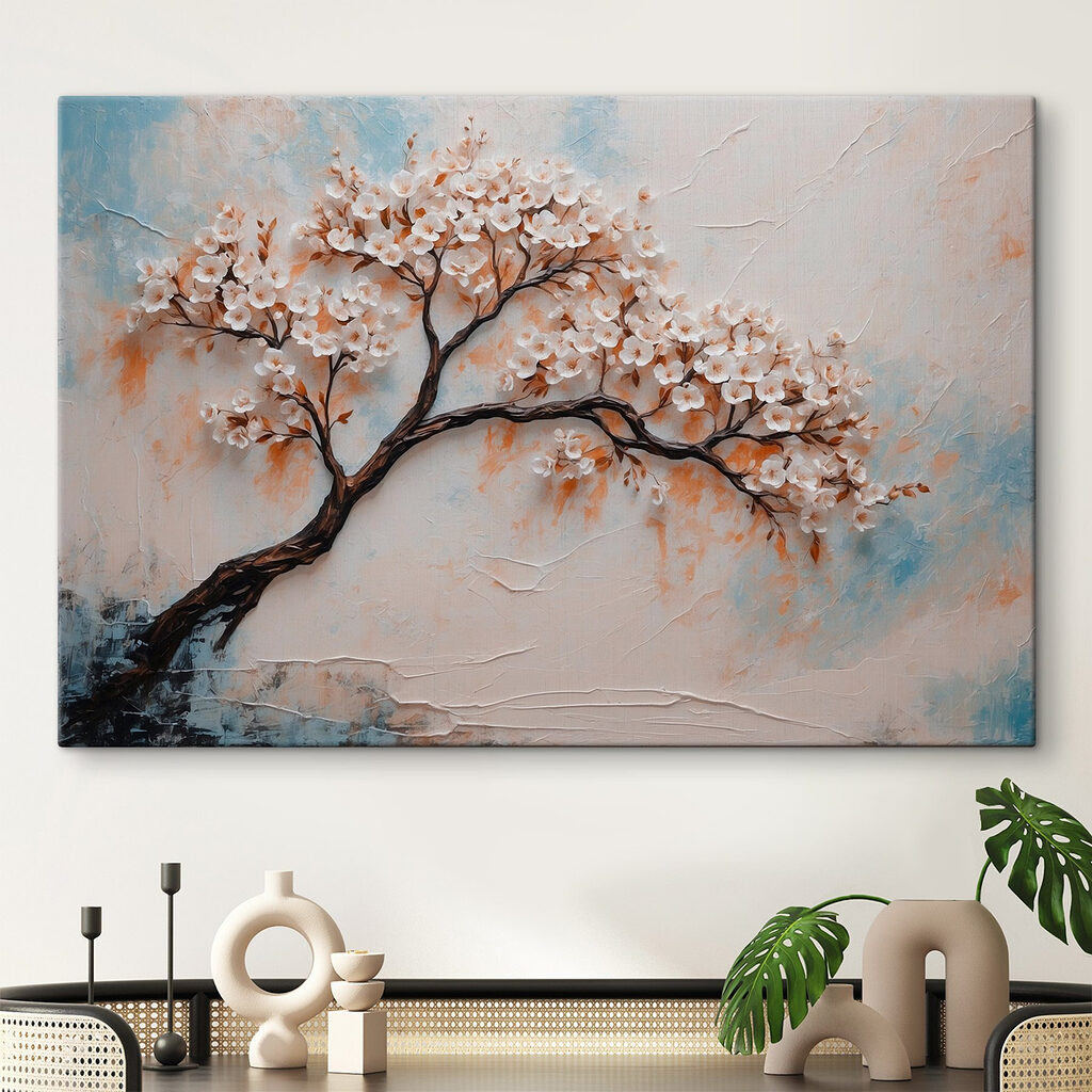 Blüten am gebogenen Zweig — Interieur 3