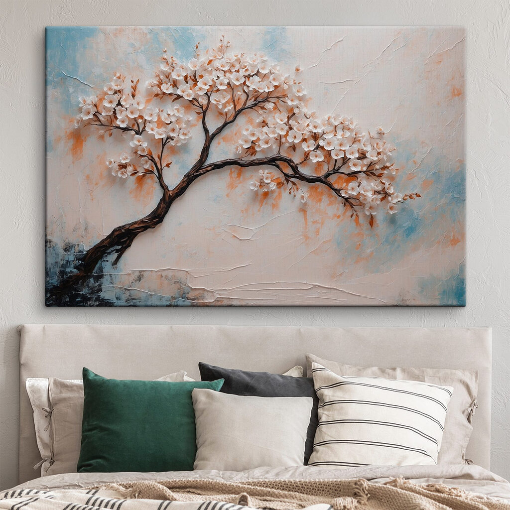 Blüten am gebogenen Zweig — Interieur 1