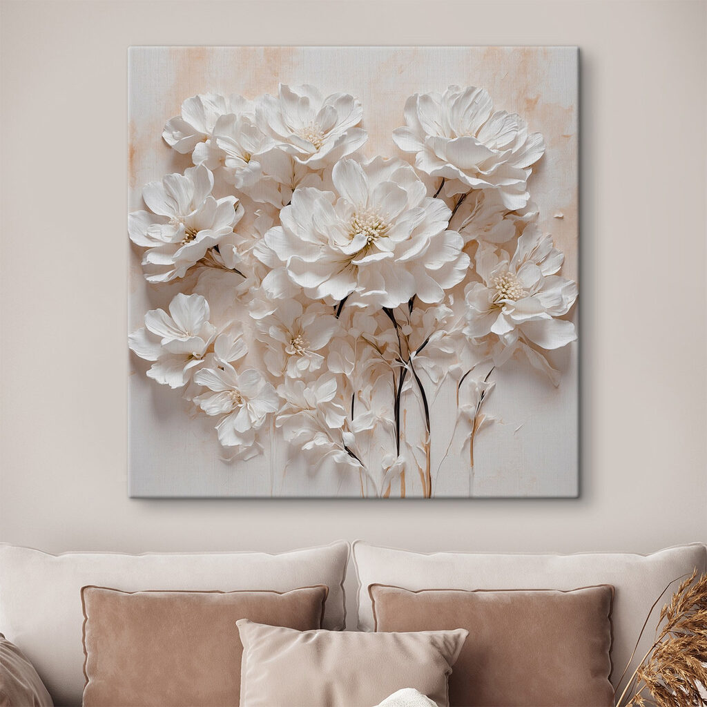 Blüten an zarten Stielen — Interieur 1