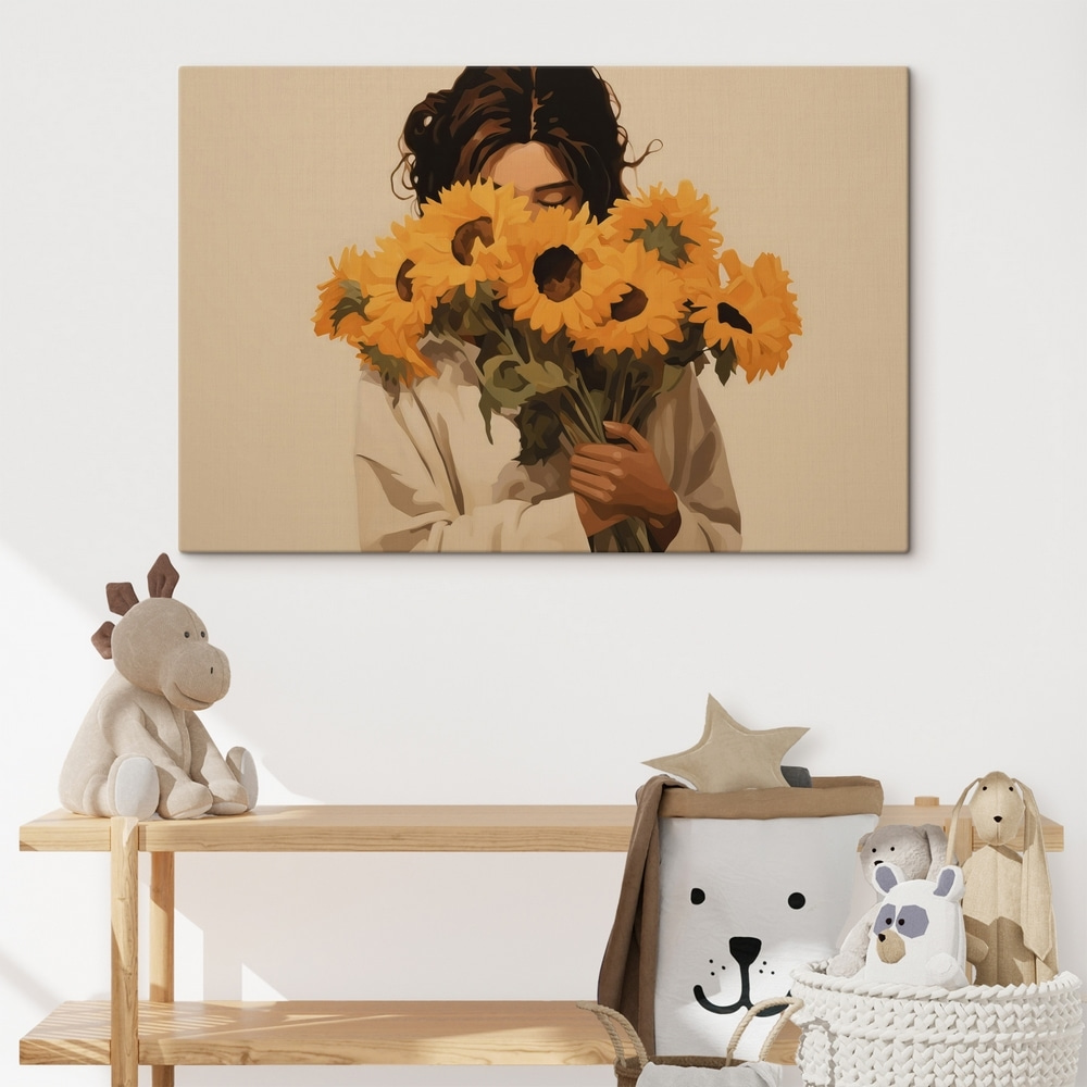 Versteckt hinter Sonnenblumen — Interieur 1
