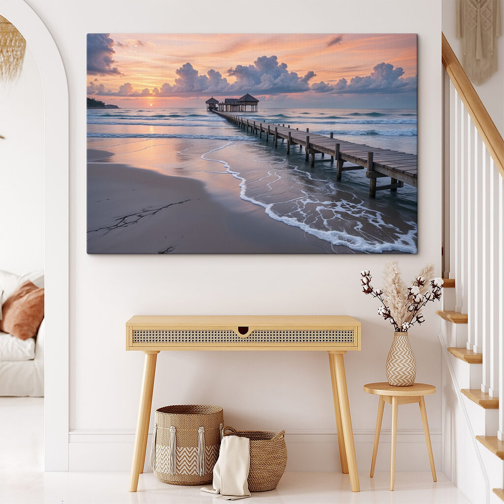 Steg im Abendlicht — Interieur 2