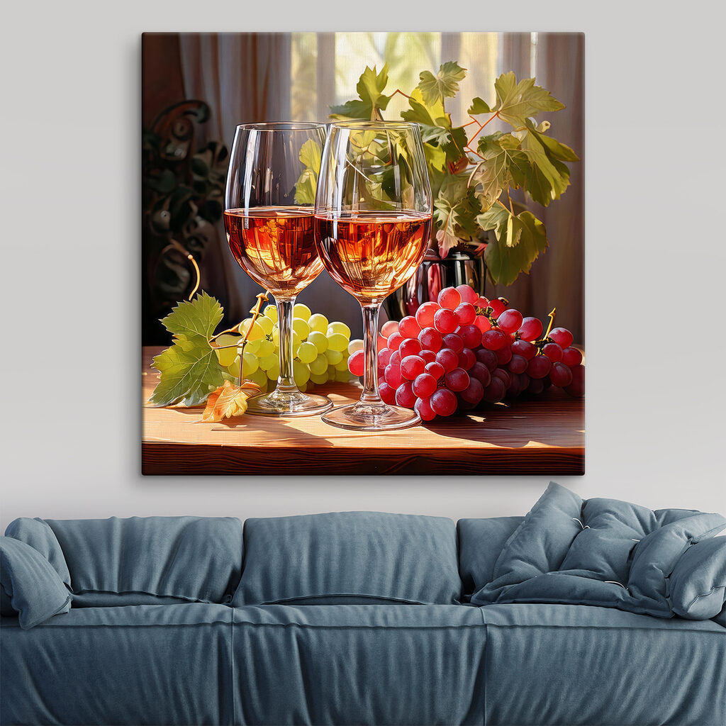 Wein am Fenster — Interieur 1