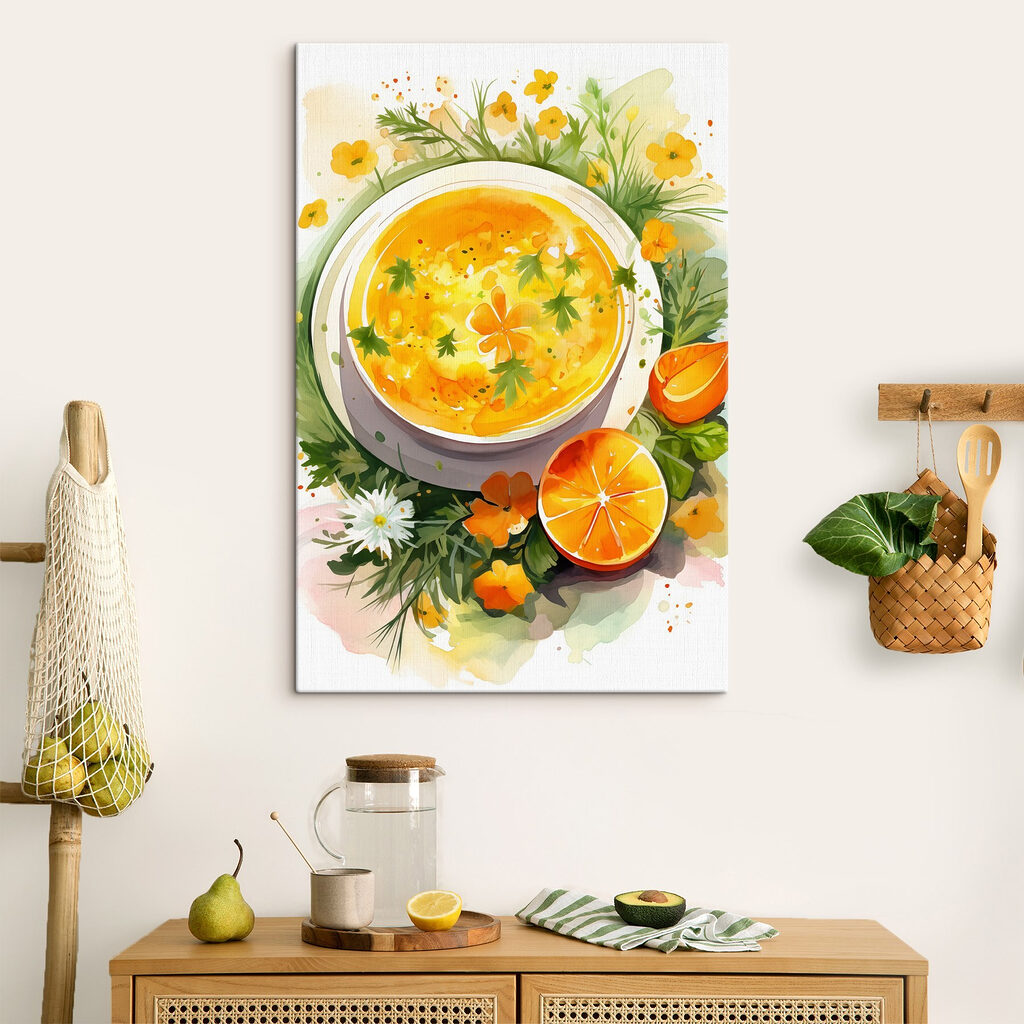 Suppe zwischen sonnigen Blumen — Interieur 2