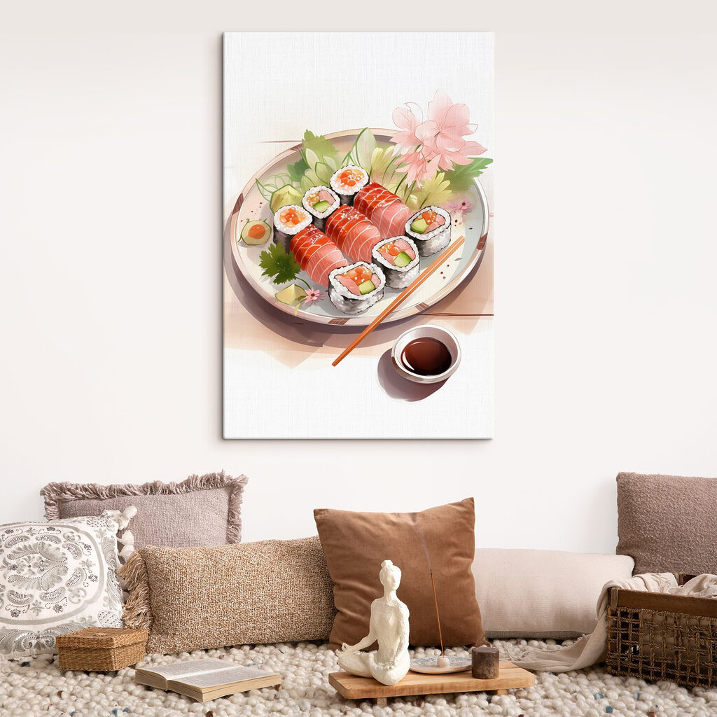Sushi unter dem Blütenzweig — Interieur 3