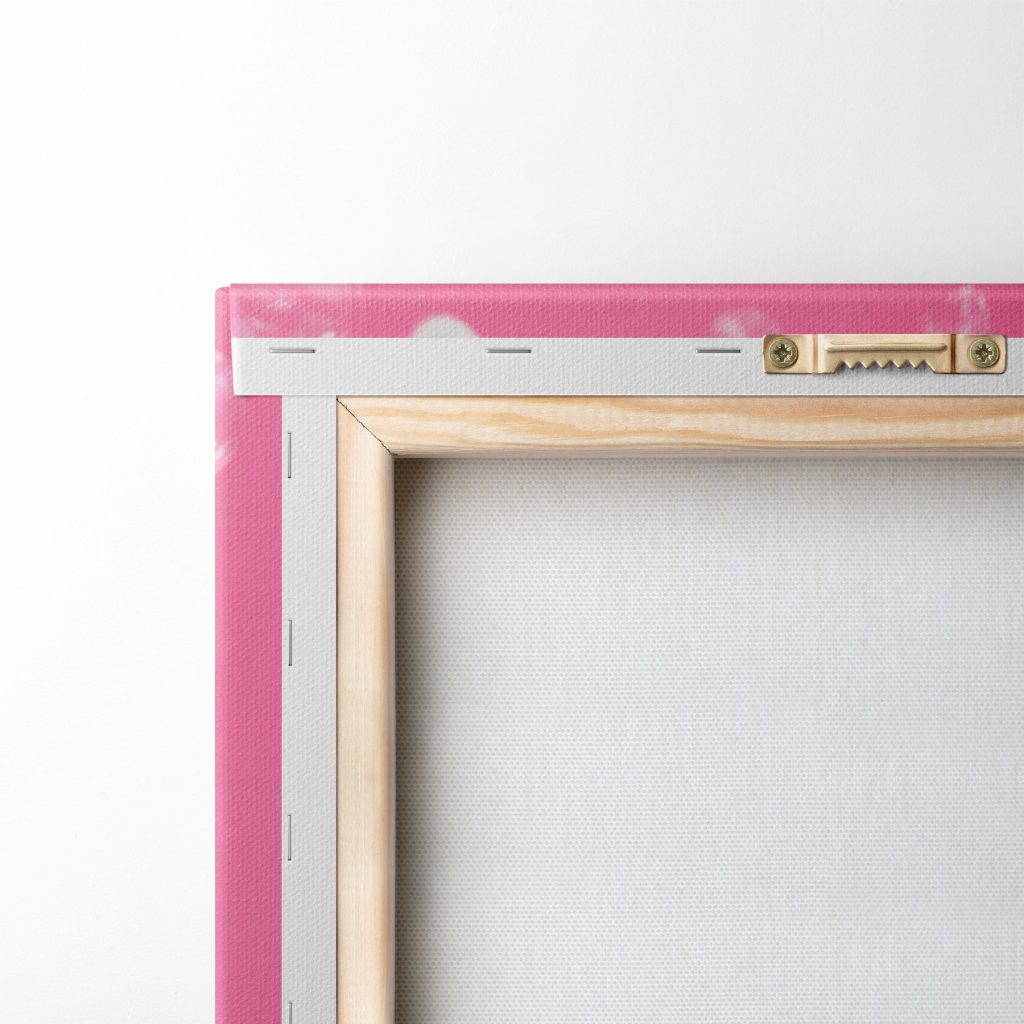 Kaninchen mit rosa Brille — Rückseite