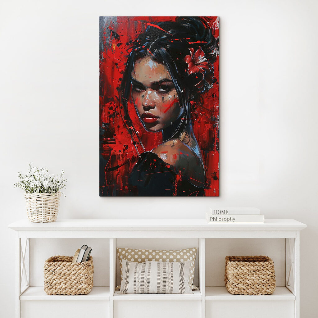 Ihr Blick in Rot — Interieur 2