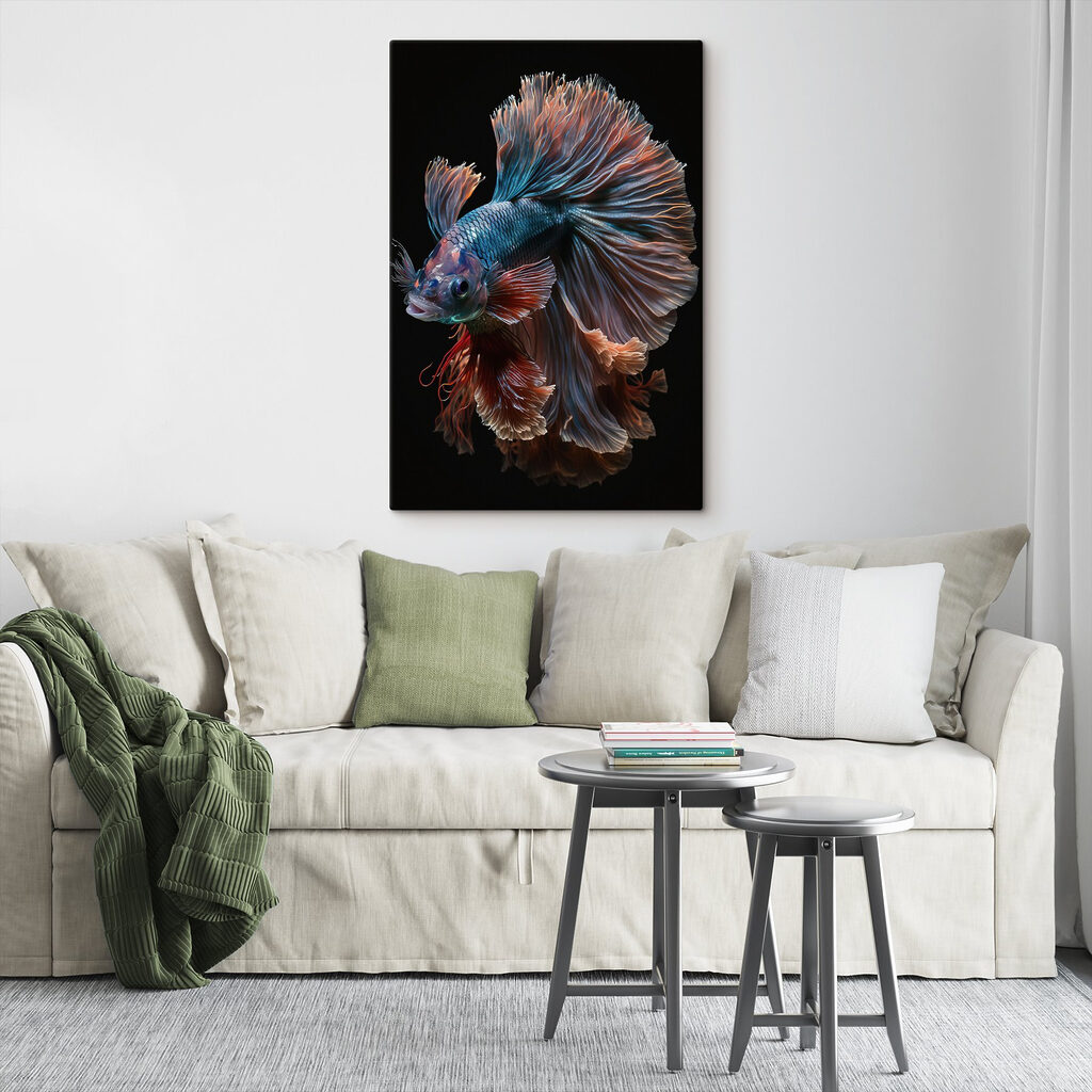 Kampffisch in Nachtfarben — Interieur 2