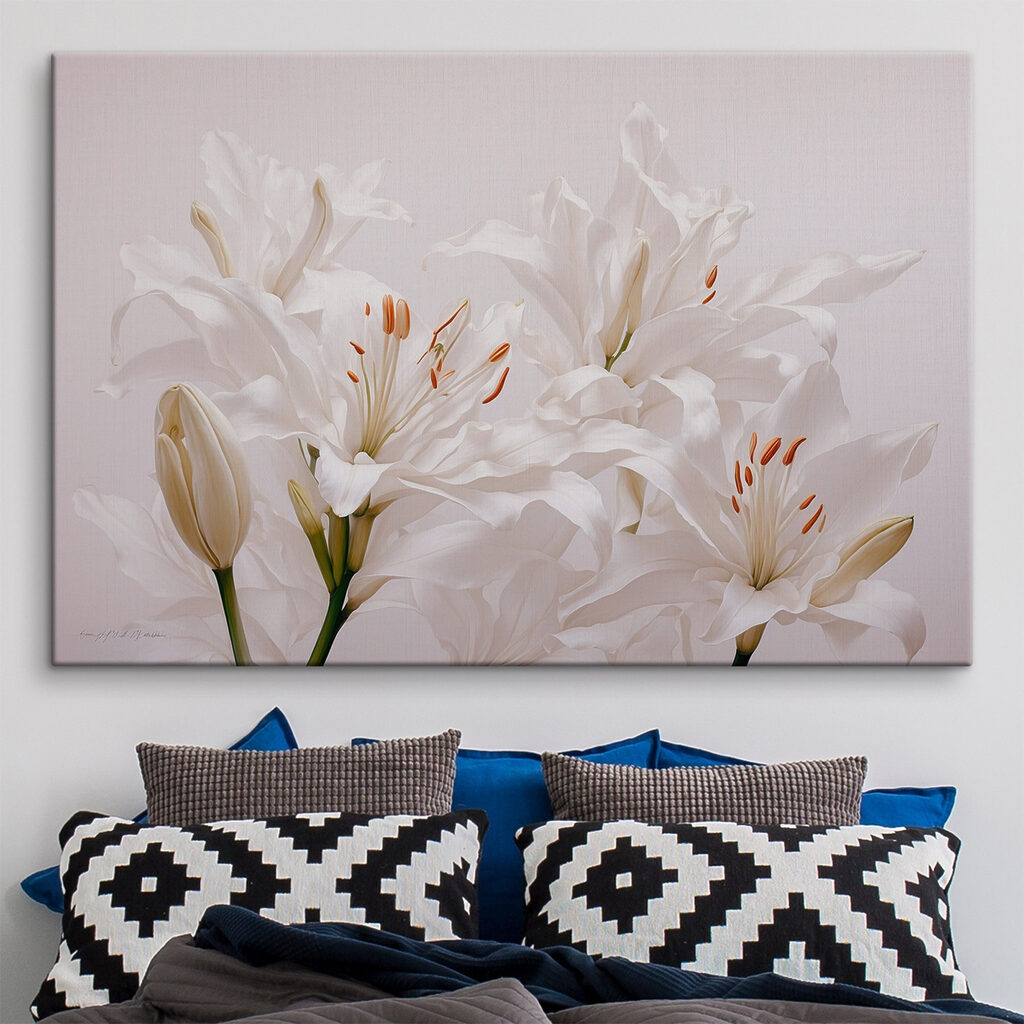Stille weiße Lilien — Interieur 2