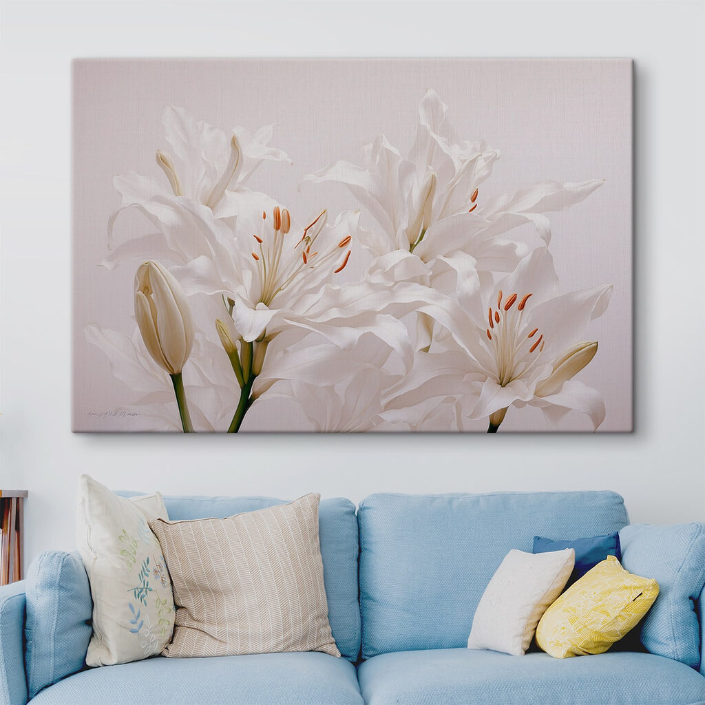 Stille weiße Lilien — Interieur 3