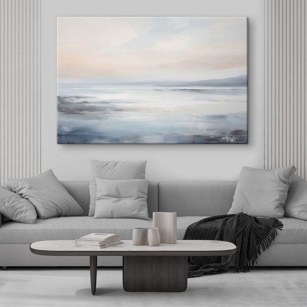 Blasse Küste im Abenddunst — Interieur 2