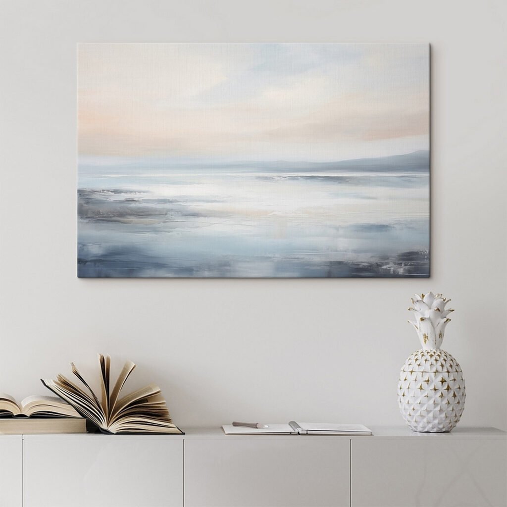 Blasse Küste im Abenddunst — Interieur 1