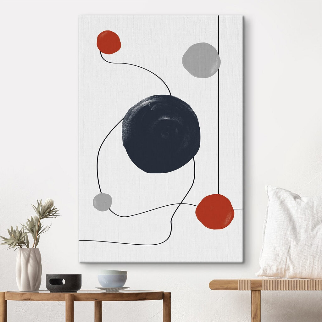 Kreise an feiner Linie — Interieur 1