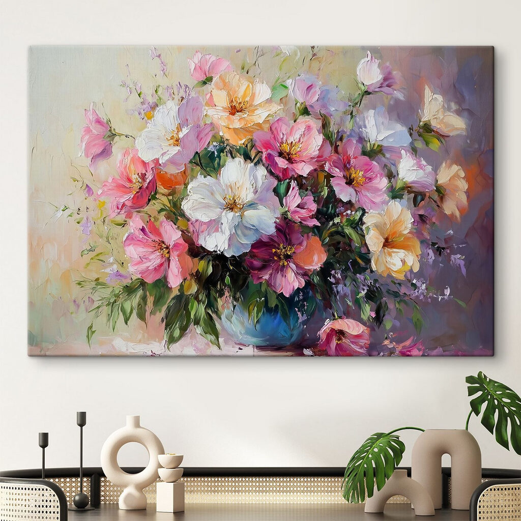Strauß in festlichen Farben — Interieur 1