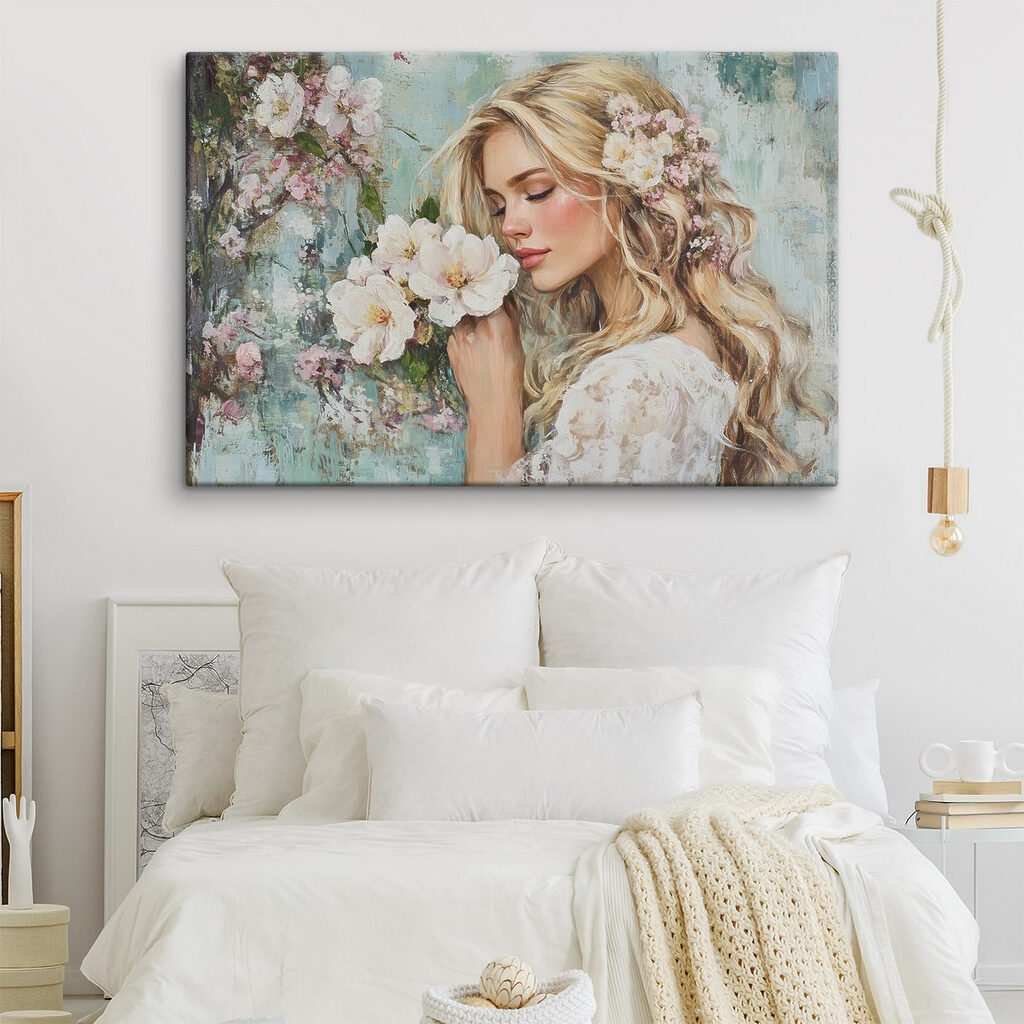 Blüte an ihrer Wange — Interieur 1