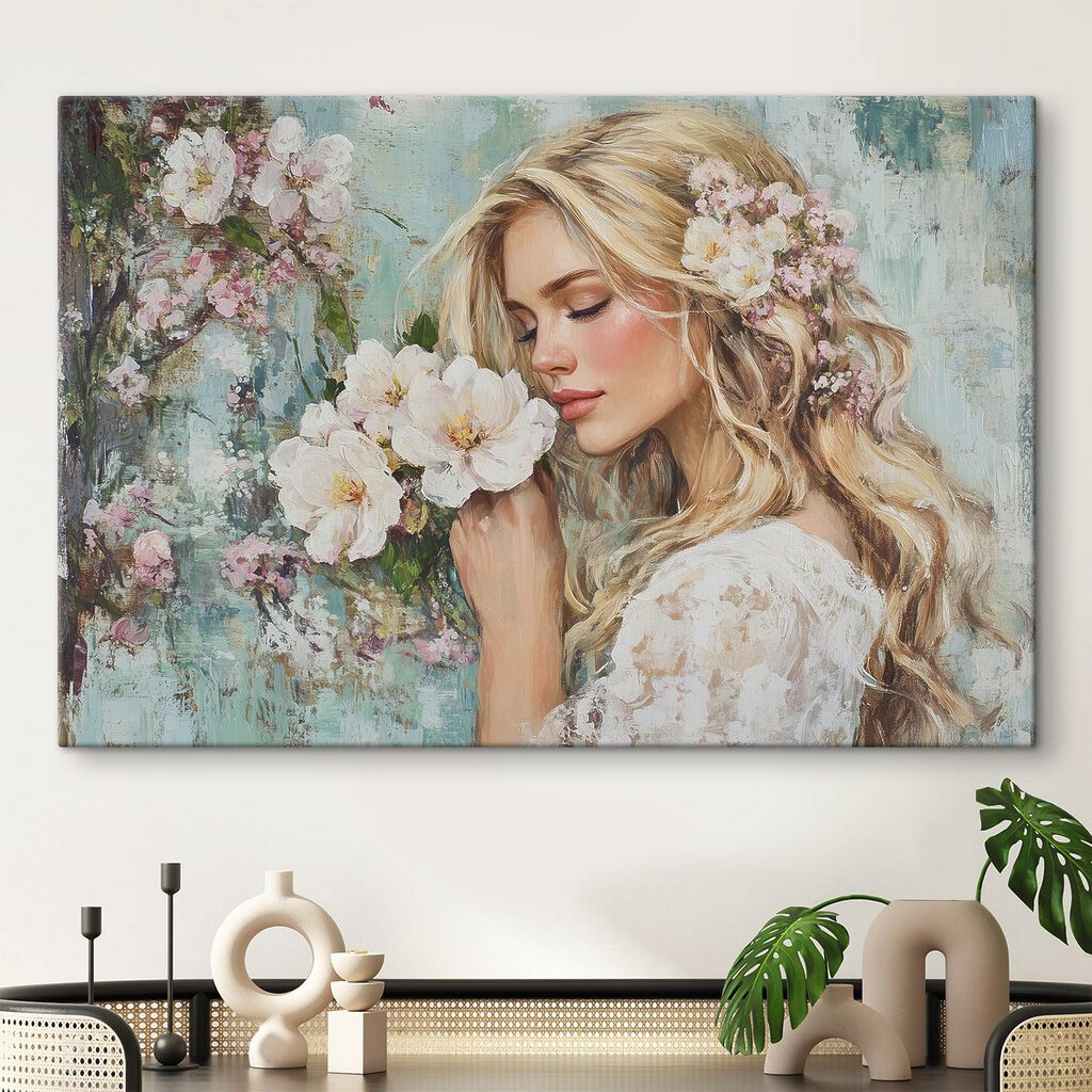 Blüte an ihrer Wange — Interieur 2