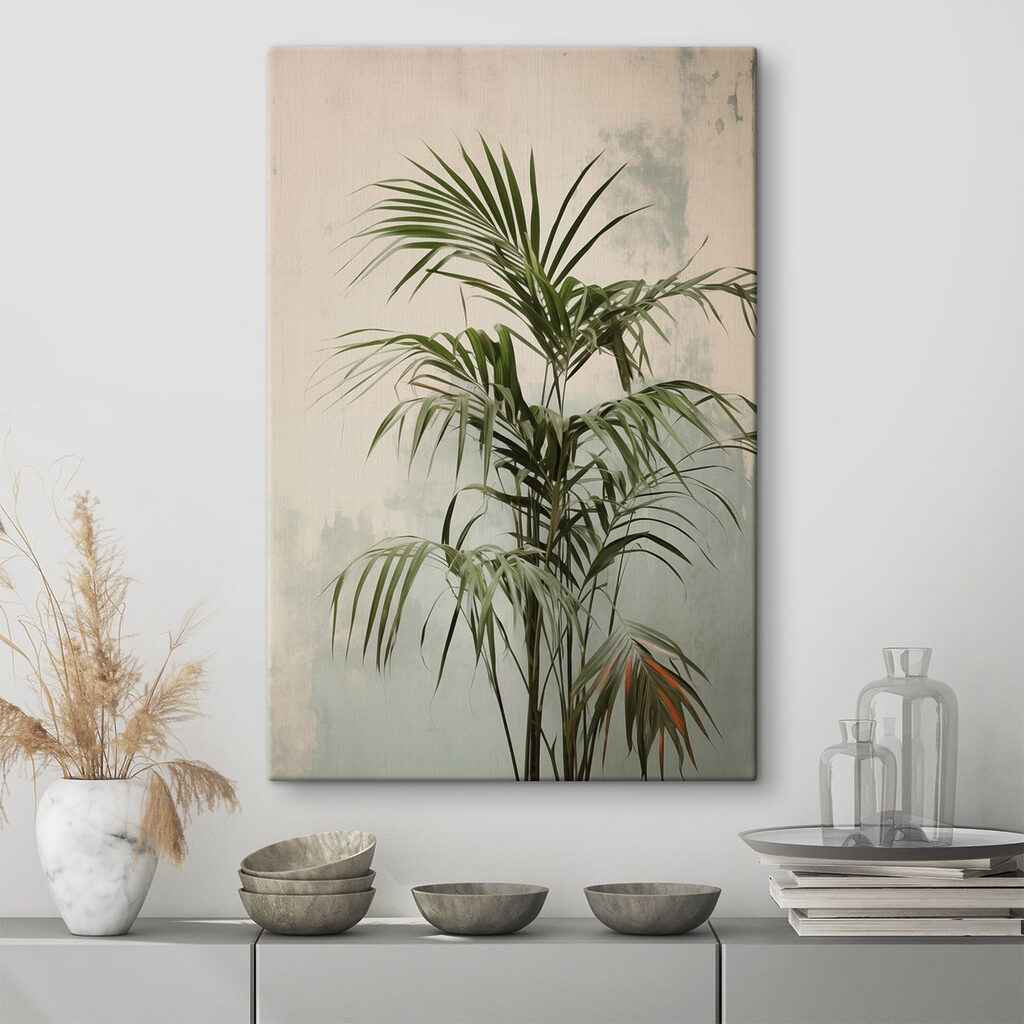 Palme in blasser Stille — Interieur 1