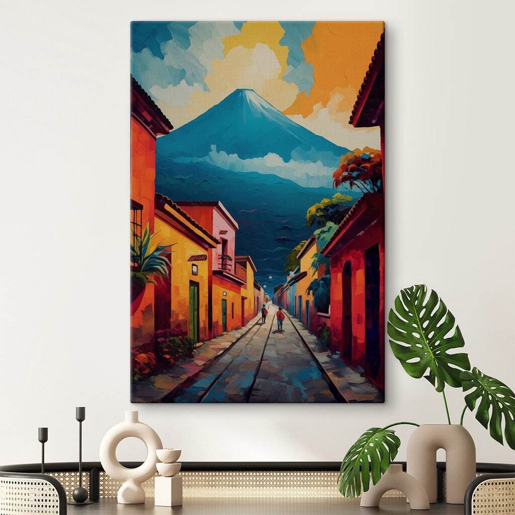 Gasse zum blauen Vulkan — Interieur 2