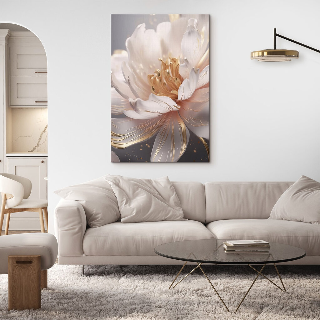 Blüte mit goldenem Herz — Interieur 2