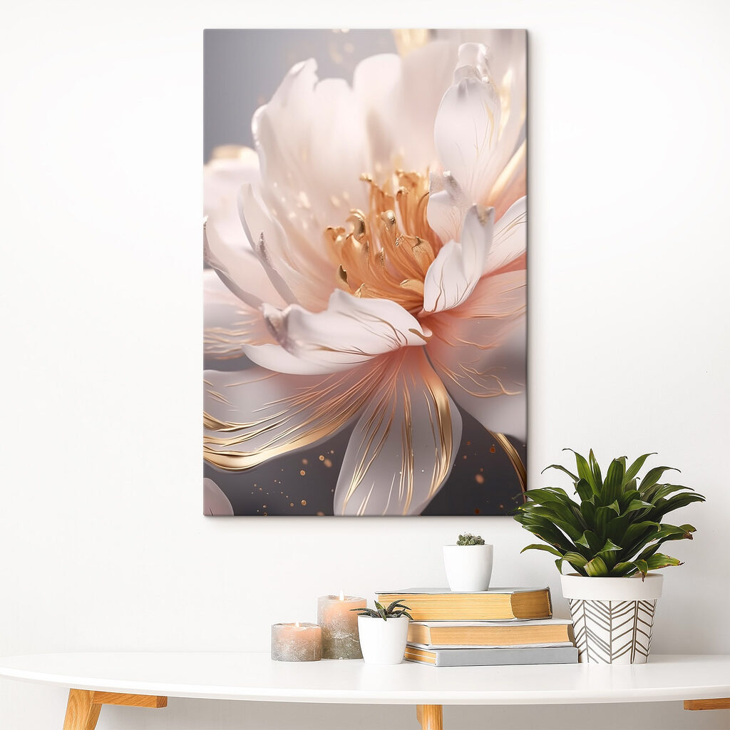 Blüte mit goldenem Herz — Interieur 1