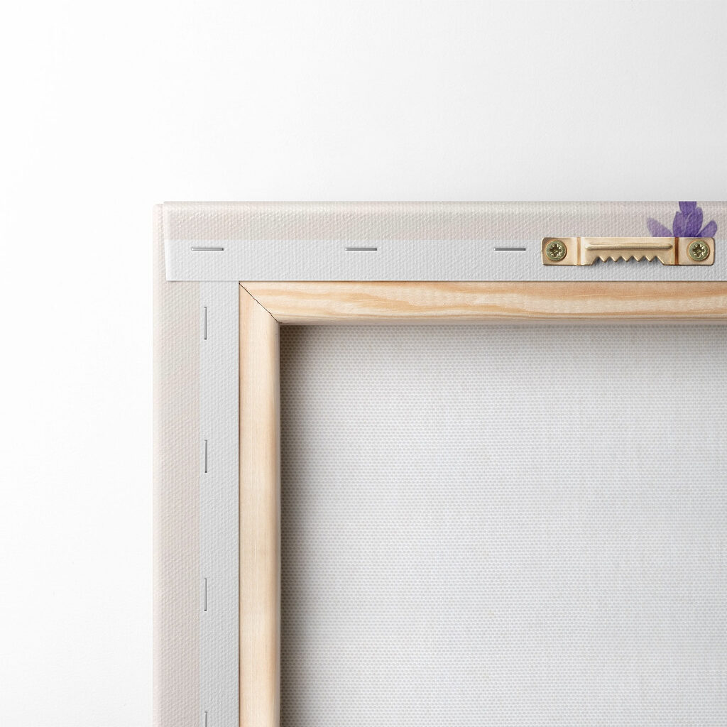 Lavendel mit goldenen Blättern — Rückseite