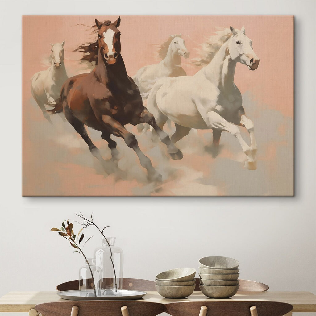 Pferde im Galopp — Interieur 1