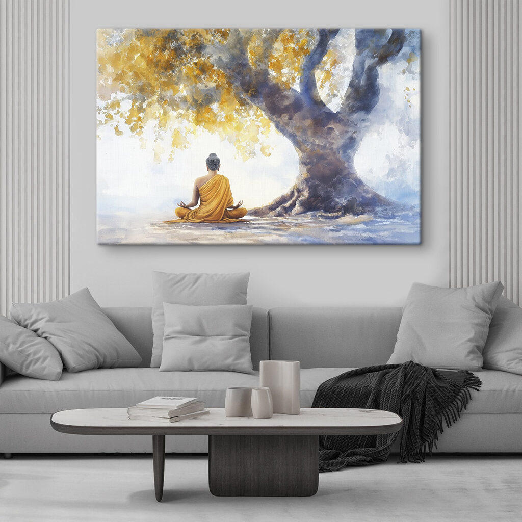 Meditation unter goldenem Baum — Interieur 2